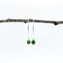 Load image into Gallery viewer, Mini BC Jade Acorn Earrings