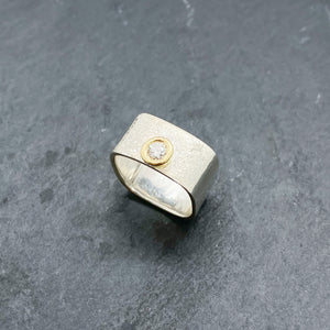 Diamond Bezel Ring Size 7