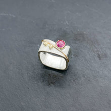 Load image into Gallery viewer, Ruby Blossom Ring