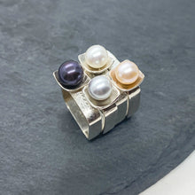 Load image into Gallery viewer, Square on Square Stacking Ring
