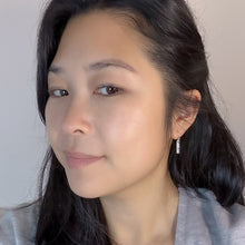 Load image into Gallery viewer, Small Hammered Birch Earrings
