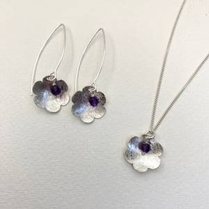 Mother's Day Gift Set - Option 2:  Amethyst Love Necklace