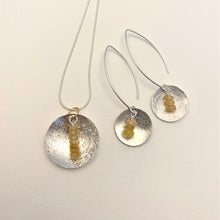 Load image into Gallery viewer, Opal Shell Necklace and Matching Earrings