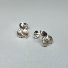 Load image into Gallery viewer, Silver Triangle Stud Earrings