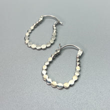 Load image into Gallery viewer, Textured Bubble Hoop Earrings