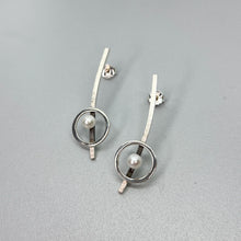 Load image into Gallery viewer, Dancing Orbit Stud Earrings