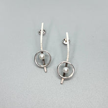 Load image into Gallery viewer, Dancing Orbit Stud Earrings