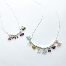 Load image into Gallery viewer, Precious Birthstone Berry Slider Necklace
