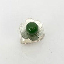 Load image into Gallery viewer, Large Square BC Jade Flower Ring