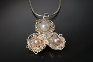 The Nesting Blossom Pearl Necklace
