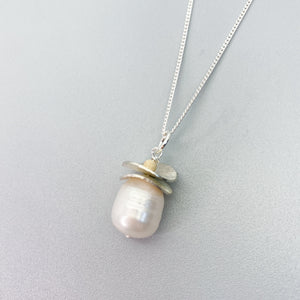 Acorn Pearl Necklace #2