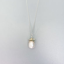 Load image into Gallery viewer, Acorn Pearl Necklace #2