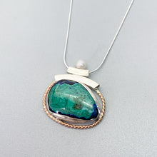 Load image into Gallery viewer, Azurite Malachite Necklace