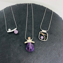 Load image into Gallery viewer, Amethyst Window Necklace
