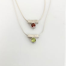 Load image into Gallery viewer, Balance Birthstone Peridot Necklace