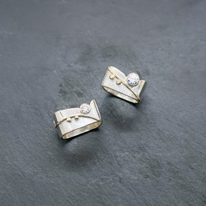 CZ Diamond Blossom Ring