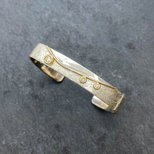 Stacking Wave Cuff Bracelet