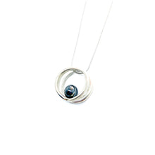 Load image into Gallery viewer, Balance Double Ring Necklace