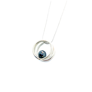 Balance Double Ring Necklace