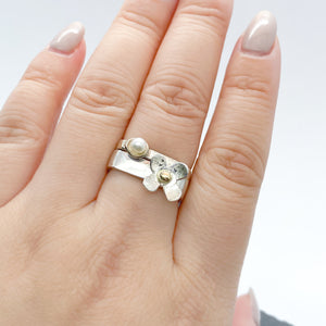 Flower Stacking Ring