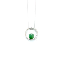 Load image into Gallery viewer, Balance Double Ring Necklace