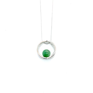 Balance Double Ring Necklace