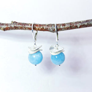 Acorn Larimar Earrings