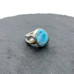 Larimar Ring Size 7.5