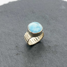Load image into Gallery viewer, Larimar Ring Size 8.5