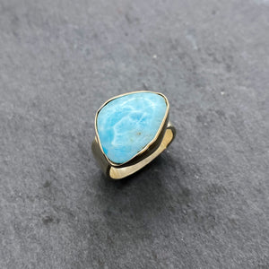Larimar Ring Size 9