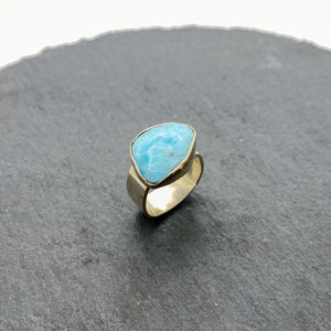 Larimar Ring Size 9