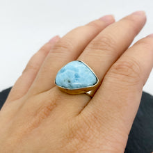 Load image into Gallery viewer, Larimar Ring Size 9