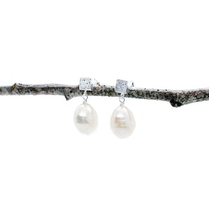 Large Baroque Pearl Studs