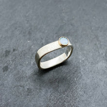 Load image into Gallery viewer, Opal Bezel Ring Size 6