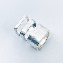 Load image into Gallery viewer, Medium Scribble Stacking Ring