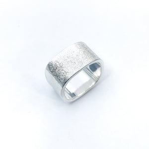 Large Scribble Stacking Ring