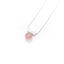 Load image into Gallery viewer, Birthstone Bead Slider Necklace
