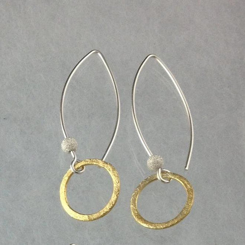 Golden Ring Earrings