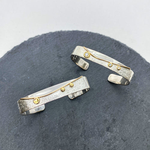 Stacking Wave Cuff Bracelet