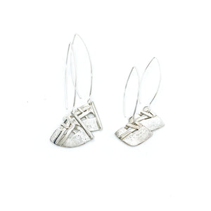 Medium Woven Kite Earrings