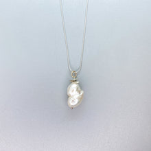 Load image into Gallery viewer, Baroque Pearl Acorn Necklace #2