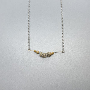 Silver and Gold Necklace