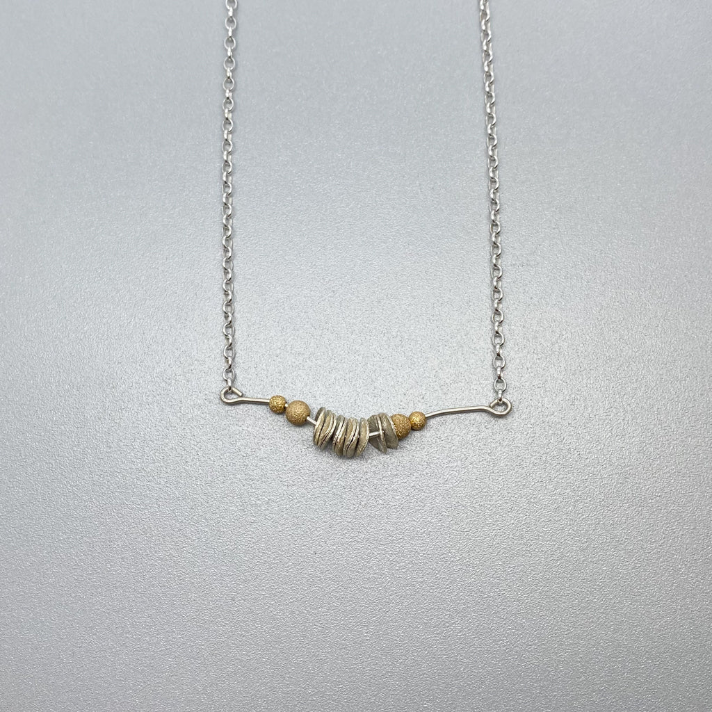 Silver and Gold Necklace