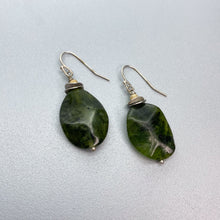 Load image into Gallery viewer, BC Jade Lever back Earrings