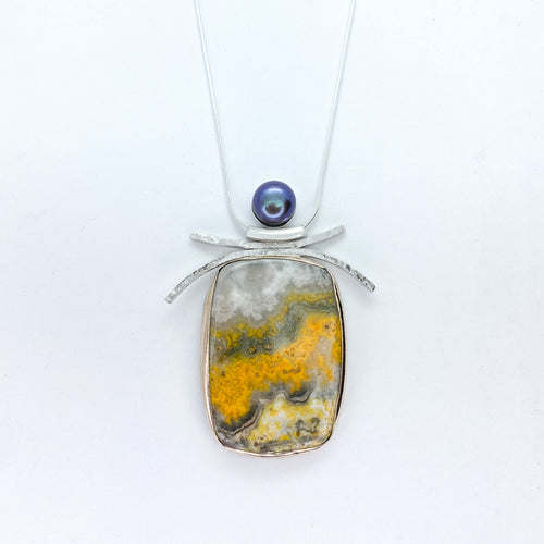 “Wintercress Meadow” Sea to Sky Necklace