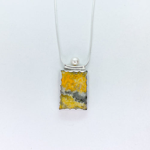 Van Gogh “Sunflowers” Sea to Sky Necklace