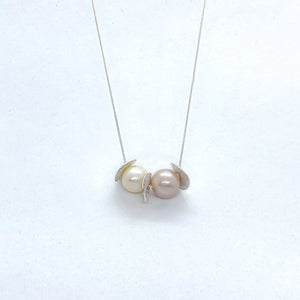 Spring Petal Slider Necklaces