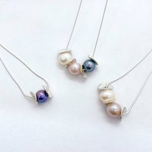 Spring Petal Slider Necklaces